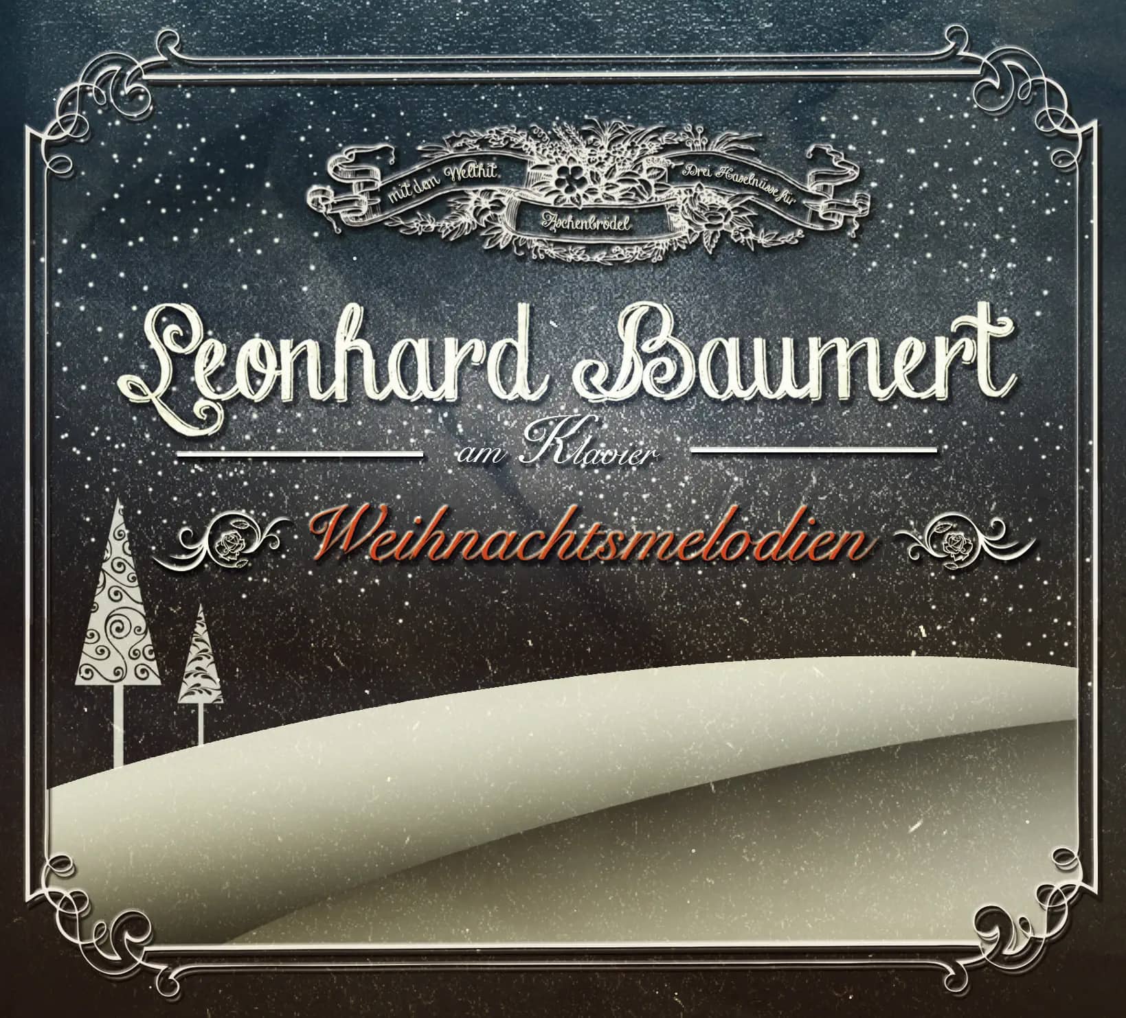 Albumcover Weihnachtsmelodien von Leonhard Baumert